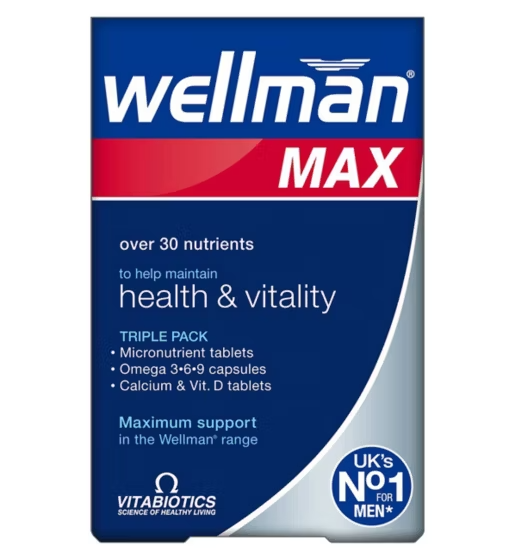 Vitabiotics Wellman Max - 84 Tablets