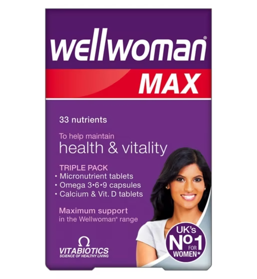 Vitabiotics Wellwoman Max - 84 Tablets