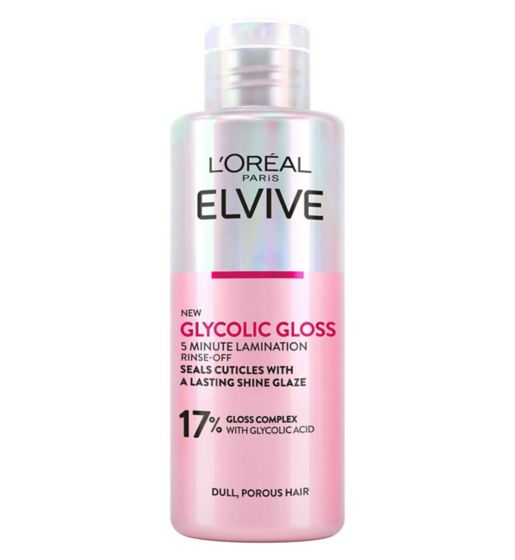 L’Oréal Paris Elvive Glycolic Gloss 5 Minute Lamination Treatment for Dull Hair 200ml