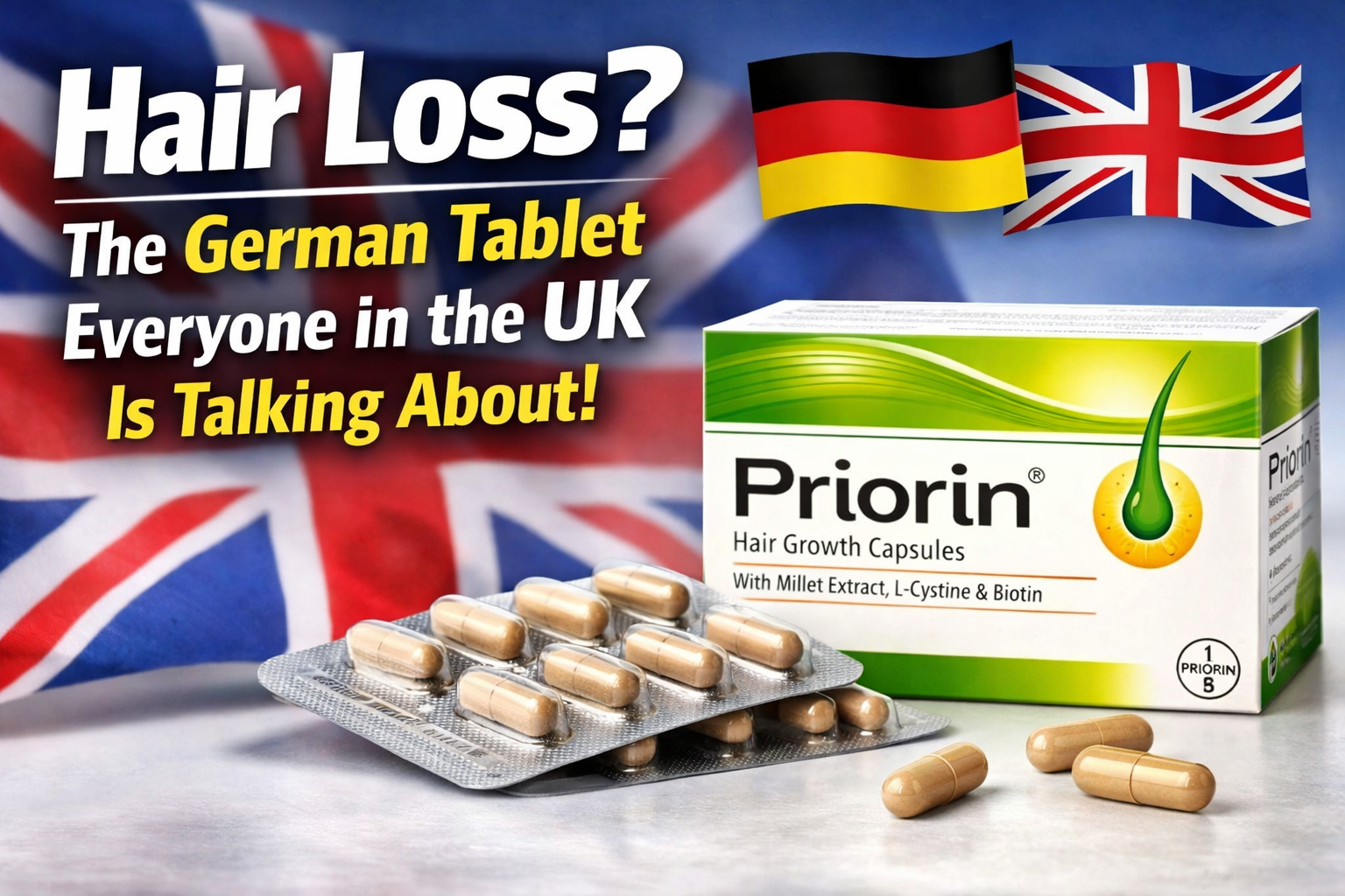 Priorin Tablets UK