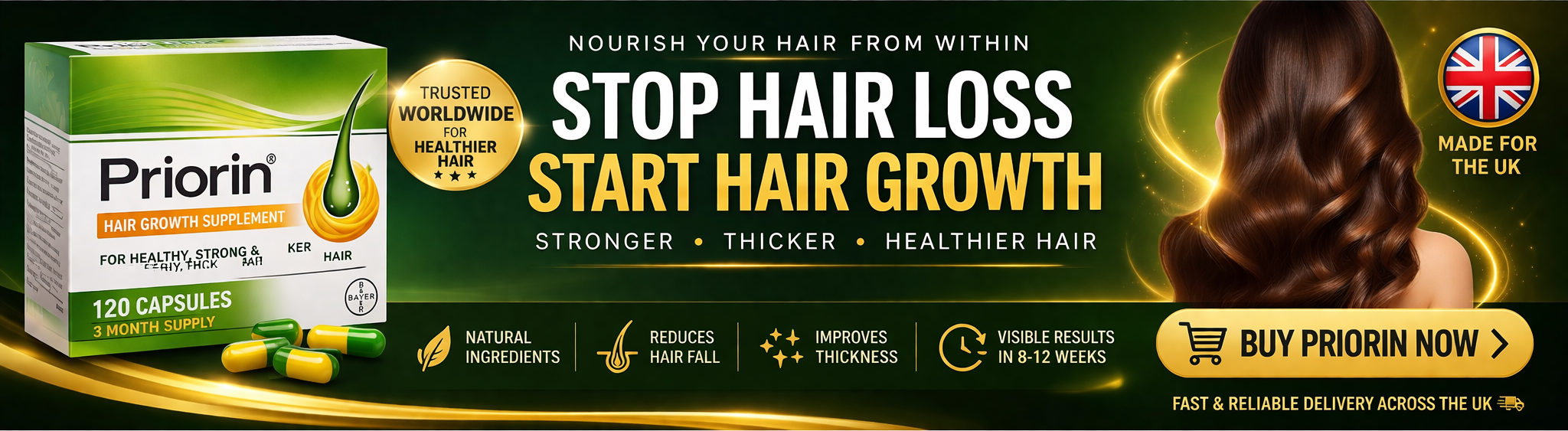 Priorin Capsules Pack of 120 UK