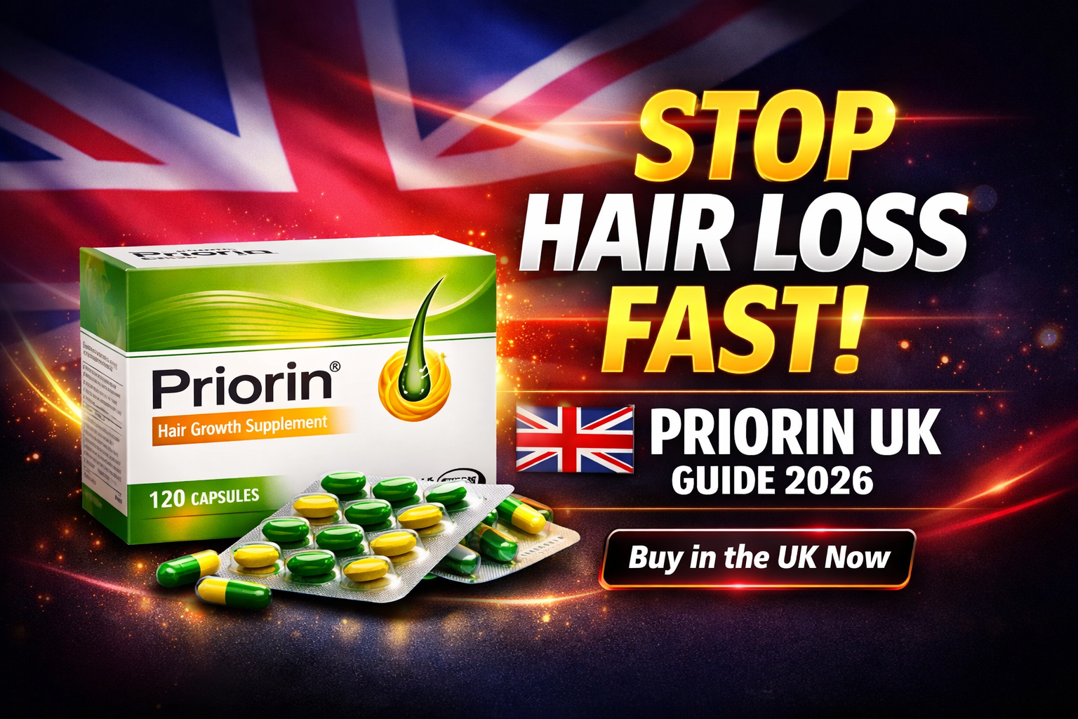 Priorin Capsules Pack of 120 UK